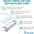 Everness 8PCS Replacement Filters for Dream Station 2, Includes 6PCS Disposable Ultra Fine Filters & 2PCS Reusable Pollen Filters Supplies