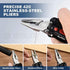 Gifts for Men, BIBURY Multitool Pliers, 14 in 1 Multi Tool with Flashlight, Scissors, Knife, Stainless Steel Pocket Multifunctional Tool for Camping, Survival, Fishing, Hiking, Hunting