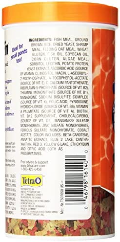 TetraFin Goldfish Flakes 7.06 Ounces, Balanced Diet Fish Food