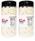Sarah's Candy Factory Variety Dehydrated Marshmallow Bits, Vanilla Marshmallows in Jar, Assorted Marshmallows in Jar (Vanilla-Vanilla)