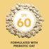 Aveeno Protect + Hydrate Moisturizing Face Sunscreen Lotion With Broad Spectrum Spf 60 & Prebiotic Oat, Weightless & Refreshing Feel, Paraben-free, Oil-free, Oxybenzone-free, 2.0 ounces