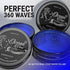 OCEAN VIEW DEEP WAVES POMADE- Water-Based Hair Cream for 360 Wave Training and Wolfing- Silky Smooth Application and Styling, Strong Hold, Easy Wash- Waver and Barber Accessories - 4oz Tin Can