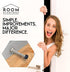 Door Stop Bumper Tips - 20 Pack Black Silicone Rubber Replacement Stopper Ends with Universal Fit by ROOM STARTERS
