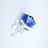 LZYUANHEN Crystal Rose Flower Paperweight Figurine Collectible Greeting Card - Anniversary Wedding Valentine's Day Gift Centerpiece Ornament Blue Rose