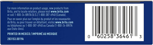 Brita Water Bottle Filter, Premium Water Bottle Replacement Filters, BPA Free, 3 Count
