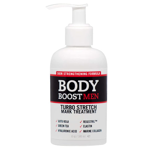 Body Boost Men Turbo Stretch Mark Treatment- Stretch Mark and Scar Treatment for Bodybuilding