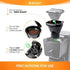 AIEVE Reusable Coffee Pods Compatible with Ninja Dual Brew Coffee Maker, 2 Pack Reusable K Pod Permanent K Cups Filters Coffee Accessories Compatible with Ninja CFP201 CFP301 CFP400 Dual Brew Pro