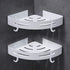 Gricol Shower Caddy Bathroom Corner Shelf with Hooks, Shampoo Holder Organizer, No Drilling Adhesive Basket Storage Wall Mounted Bathtub Organizer, 2 Pack