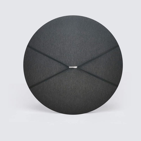 Zituop Stool Cushion Round Comfortable Memory Foam Padded Stool Covers Bar Seat Cushion with Elastic and Non-Slip Band (Dark Grey, 13.8inch)