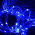 lychee Solar Rope Lights Outdoor 16.5ft 50LED Waterproof Solar Power String w/ Light Outdoor Rope Lights Ideal for Home Garden Party Wedding Decoration (Blue)