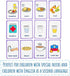 My Meal and Snacks Cards 12 Flash Cards for Visual aid Special Ed, Speech Delay Non Verbal Children and Adults with Autism or Special Needs