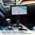 GPS Car Mount Cup Holder with Adjustable Arm for Garmin - Replacement GPS Cupholder Ball Mount for Garmin Nuvi Dezl Drive Drivesmart Zumo Driveassist DriveLuxe StreetPilot RV Portable Navigator