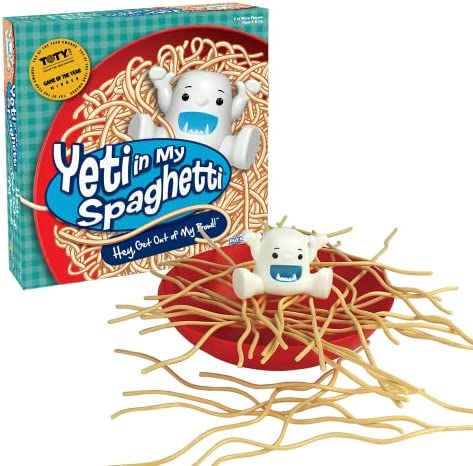 Yeti In My Spaghetti — Silly Children's Game — Hey, Get Out of my Bowl — Ages 4+ — 2+ Players