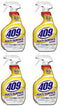 Cleans and Cuts Through Grease and Grime, and Deodorizes,Multi-Surface Cleaner, Spray Bottle, Lemon, 32 Ounces By Formula 409 (Pack of 4) - Packaging may vary