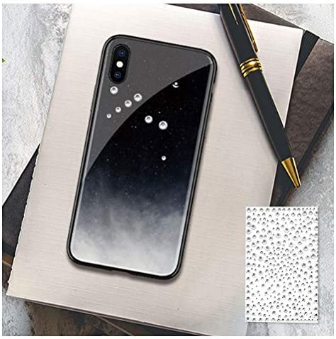 2100 Pcs Rhinestone Stickers, Self Adhesive Crystal Stickers Diamond Stickers Clear Jewel Gem Stickers for DIY Craft&Art Project,Decorate Face Body,Home Decoration (Clear)