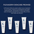 Plexaderm Peppermint Exfoliating Skin Cleanser, Hydrating Facial Cleanser, Gentle Cleanser for Pore Minimizer & Acne Face Wash, Exfoliating Cleanser