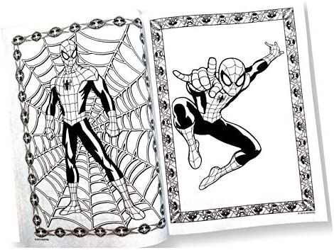 Spider-man Coloring & Activity Book Set 2 Books