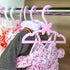 Doll Clothes Hangers for American 18" Dolls - Set of 12 White Butterfly Hangers - Coat Hangers, Holds Shirt, Pants, Skirt - Gifts for Girls