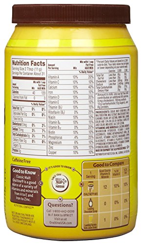 Ovaltine Classic Malt - 12 oz