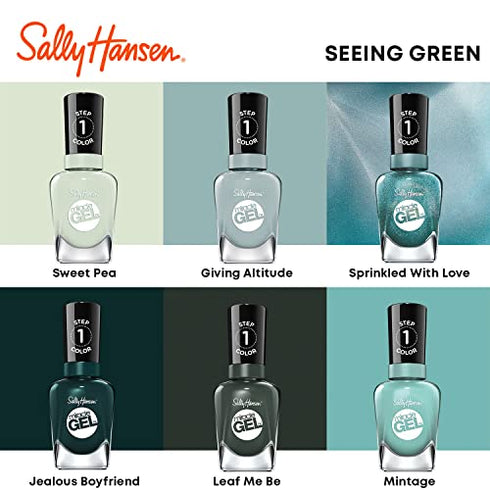 Sally Hansen Miracle Gel Nail Polish, 676 Jealous Boyfriend, 0.5 Fl Oz