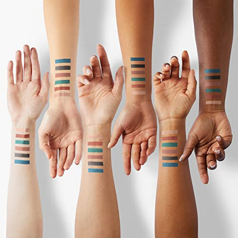 Mineral Fusion, Limited Edition Velvet Eye Shadow Palette, Multi Colors, 1 Count