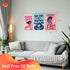 Black Girl Wall Art for Little Girl Room Decor – Black Art Posters for Teen Girls Room Set of 4 - Kids Room Decor for Girls - Girls Wall Decor - Black Woman Wall Art 11x17” - Kids Posters