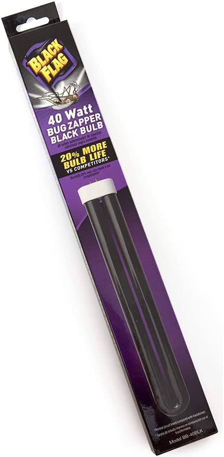 Black Flag BB-40BLK 40-Watt Replacement, Black Bulb