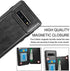 HianDier Wallet Case for Galaxy S10 Plus Slim Protective Case with Credit Card Slot Holder for Men Flip Folio Soft PU Leather Magnetic Closure Cover Case for Samsung Galaxy S10 Plus 6.4 Inches, Black