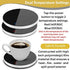Coffee Mug Warmer Candle Warmer Plate - Mug Warmer for Desk - 2-Setting Coffee Cup Warmer for Coffee, Tea - Safe, Easy-to-Use Coffee Warmer for Desk