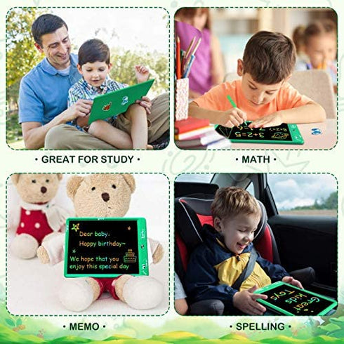 ZMLM Boys Gift for Christmas Age 3-12: 10 Inch LCD Writing Tablet Electronic Drawing Art Pad Erasable Magic Learning Doodle Board Toddler Travel Boy Toy Activity Toy for Kids Girls Boy Birthday Gift