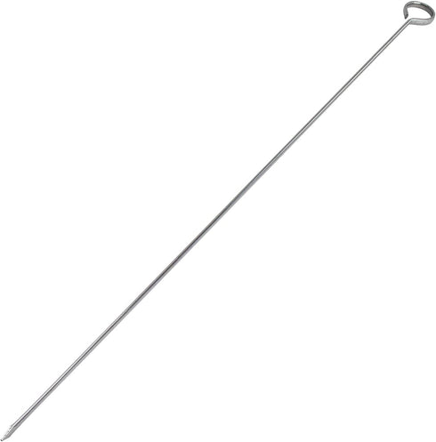 Blue Donuts 24 Pack Kabob Skewers for Grilling 17 Inch - BBQ Grill Grilling Accessories, Stainless Steel, Pack of 24