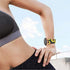 Patrohoo Watch Bands Compatible with Samsung Galaxy Watch Active (40mm) Bands, 20mm Soft Silicone Strap for Samsung Galaxy Watch(42mm) / Galaxy Watch Active (40mm).Sunflower.
