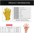 Heavy Duty Industrial Safety Gloves Hunting Gloves, Grain cowhide Leather Shooting Gloves for Driving/Riding/Gardening/Farm - Extremely Soft and Sweat-absorbent - Perfect Fit for Men & Women (Medium)