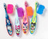 Jordan* Step 2 Kids Toothbrush, 3-5 Years, Soft Bristles, BPA Free (4 Pack) Blue & Green