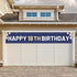 Happy 18th Birthday Banner Blue, Large 18th Bday Sign, 18th Birthday Party Outdoor Decoration for Boy Men?9.8 x 1.6 feet?