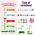 FUNZBO Flower Garden Building Toys for Girls - STEM Toy Gardening Pretend Gift for Kids - Stacking Game for Toddlers playset - Educational Activity for Preschool Children Age 3 4 5 6 7 Year Old Boys