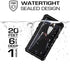 Ghostek Nautical Galaxy S9 Waterproof Case with Screen Protector Extreme Heavy Duty Protection Slim Rugged Shockproof Full Body Underwater Watertight Seal Cover for 2018 Galaxy S9 (5.8 Inch) - (Black)