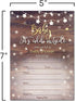 30 Baby Shower Invitations for Boy or Girl with Envelopes (30 Pack) - Baby It's Cold Outside - Gender Neutral - Fits Perfectly with Rustic Wooden Baby Shower Decorations and Supplies