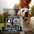 Advecta Ultra Flea and Tick Prevention for Dogs, Dog Flea and Tick Treatment, Waterproof Topical, Fast Acting, Small Dogs (4-10 lbs), 4 Doses
