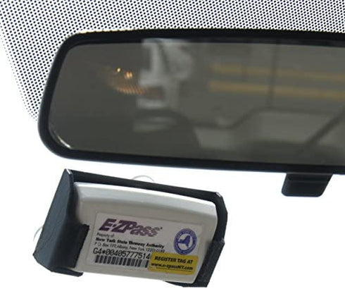 Free Thought Designs Toll Transponder Holder for New I-Pass and EZ Pass 3 Point Mount (2 Pack)