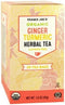 Organic Ginger Turmeric Herbal Tea 20 envelopes each (Pack of 2) (Premium pack)