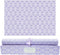 SCENTORINI Lavender Scented Drawer Liners, Scent Paper Liners for Drawers, Dresser Shelf, Linen Closet (6 Sheets)