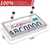 Bling License Plate Frame for Women, 1PCS Sparkly Stainless Steel License Plate Frames| Over 1200 pcs 14 Facets Bedazzled Clear Glass Diamond Rhinestone Crystals w/Free Glitter Diamond ?Colorful?