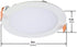 HALO HLB6 3000K Color Temperature New Construction or Remodel Canless Recessed Integrated LED Kit, White, 6 in.