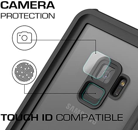 Ghostek Nautical Galaxy S9 Waterproof Case with Screen Protector Extreme Heavy Duty Protection Slim Rugged Shockproof Full Body Underwater Watertight Seal Cover for 2018 Galaxy S9 (5.8 Inch) - (Black)