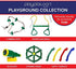 Playground Pirate Telescope for Kids - Plastic Accessory for Jungle Gym, Swing Set, Playhouse, Playset, Backyard Swing Set - Green Pirate Ship Telescope for Kids