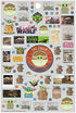 Baby Yoda Star Wars The Mandalorian Sticker Book Pack - Over 300 Stickers