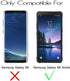 anccer Armor Series for Samsung Galaxy S8 Active Case with Kickstand Anti Shock Dual Layer Anti Fingerprint Protective Cover for Galaxy S8 Active (Not Fit for Galaxy S8) - Black