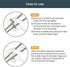 Edison Friends Training Chopsticks for Adults Right Handed, Beginner Chopsticks, Chopsticks Helper, Chopsticks for Beginners, Trainer Chopsticks, Easy Chopsticks, Practice Chopsticks, Made in Korea