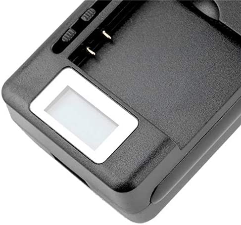 RIJER Universal LCD Battery Charger, Travel chargering for Samsung Galaxy S3 S4 S5 Note 2 3 4, Edge, Mega, LG, Huawei, HTC, ZTE, etc